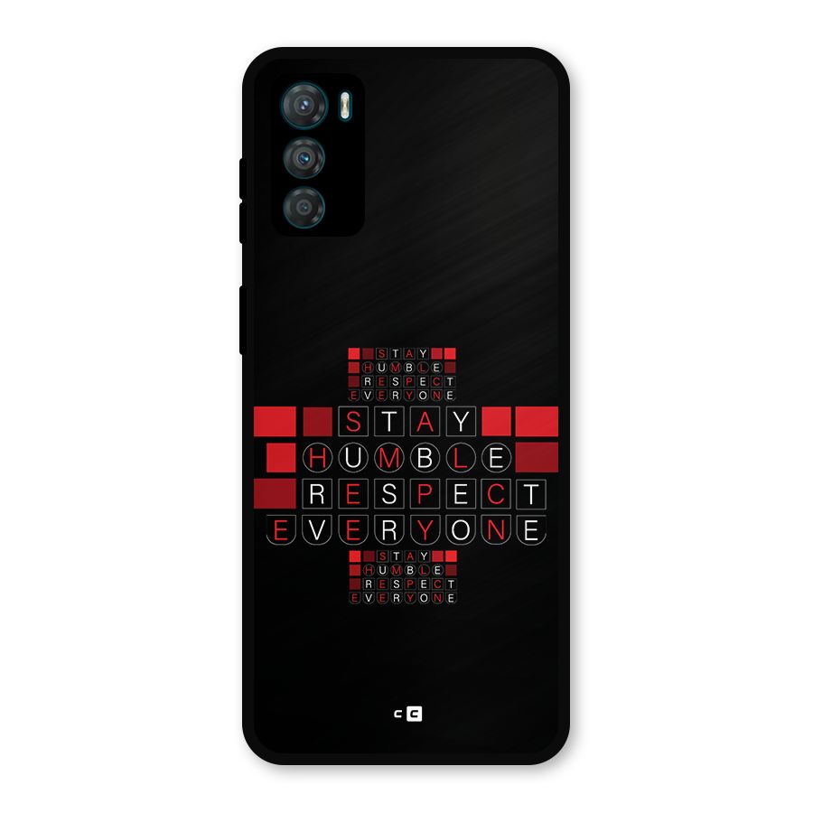 Humble Respect Metal Back Case for Moto G42