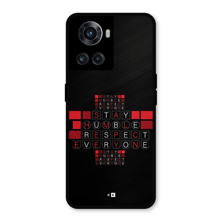 Humble Respect Metal Back Case for OnePlus 10R