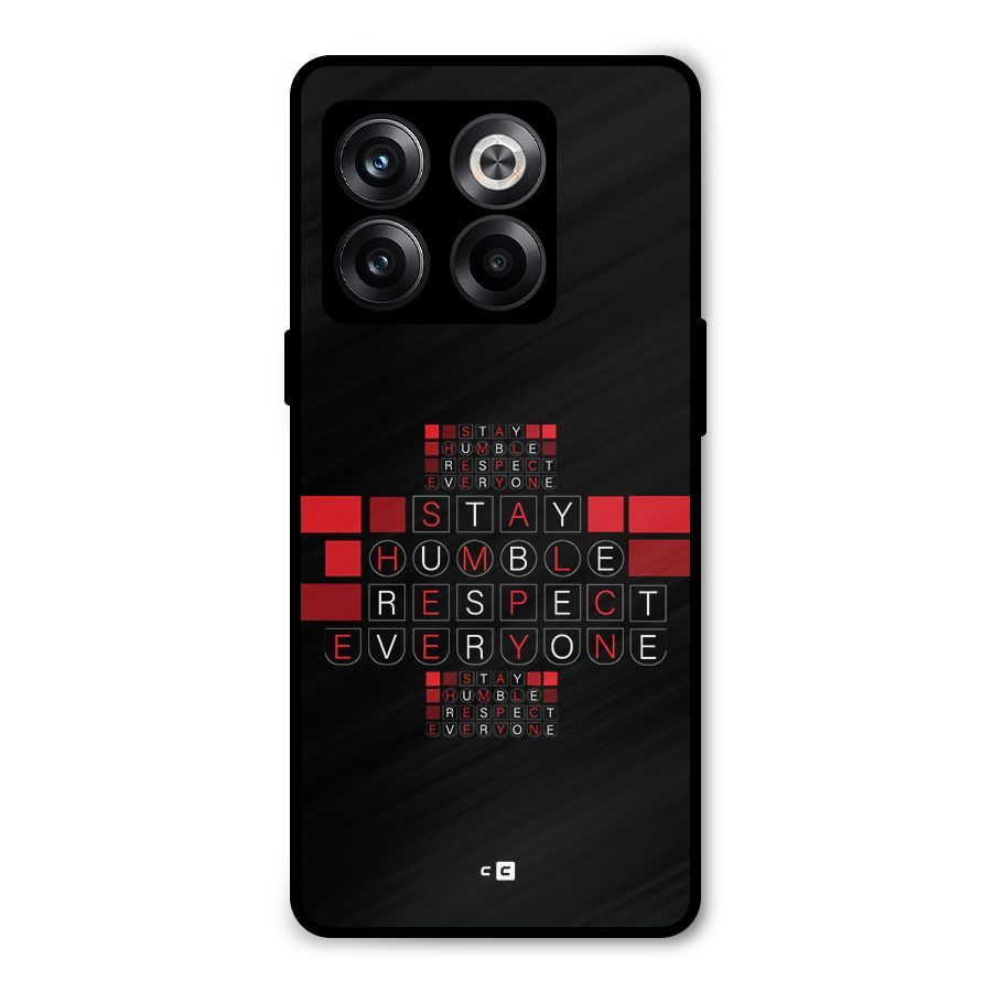 Humble Respect Metal Back Case for OnePlus 10T