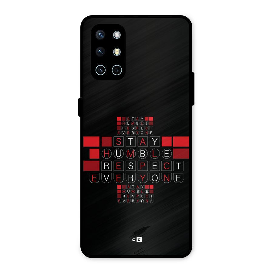 Humble Respect Metal Back Case for OnePlus 9R