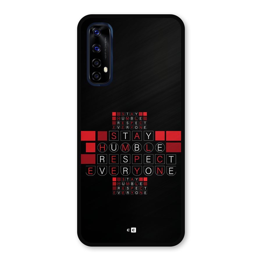 Humble Respect Metal Back Case for Realme Narzo 20 Pro