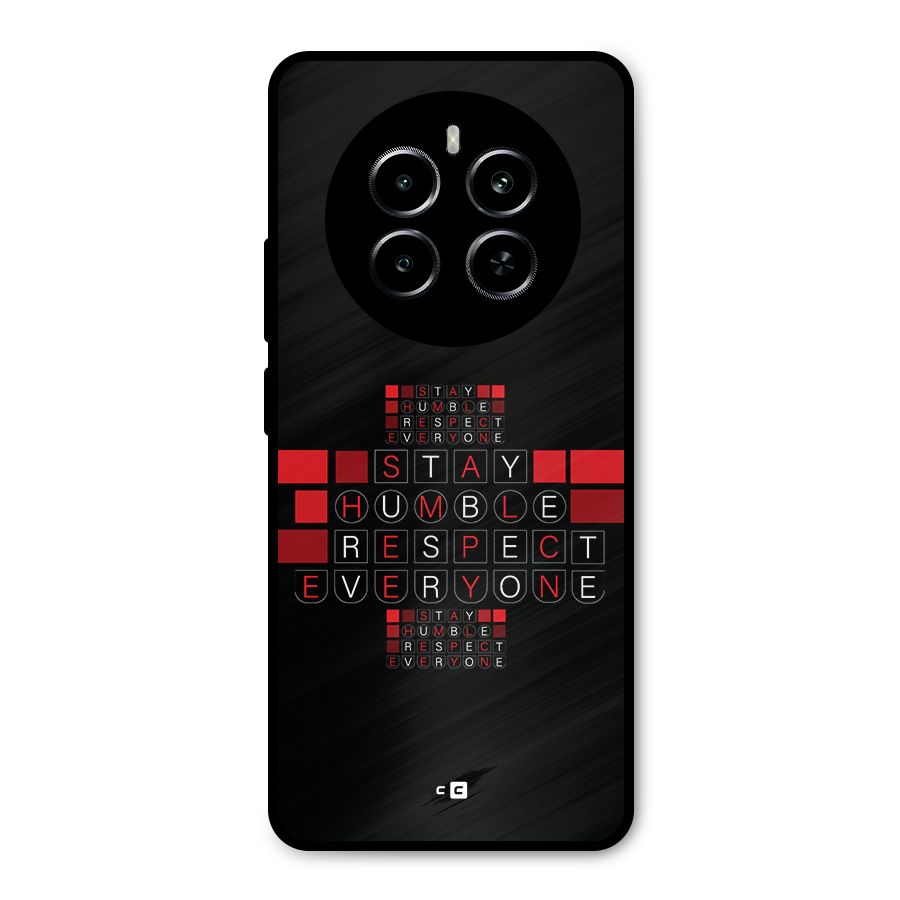 Humble Respect Metal Back Case for Realme P1
