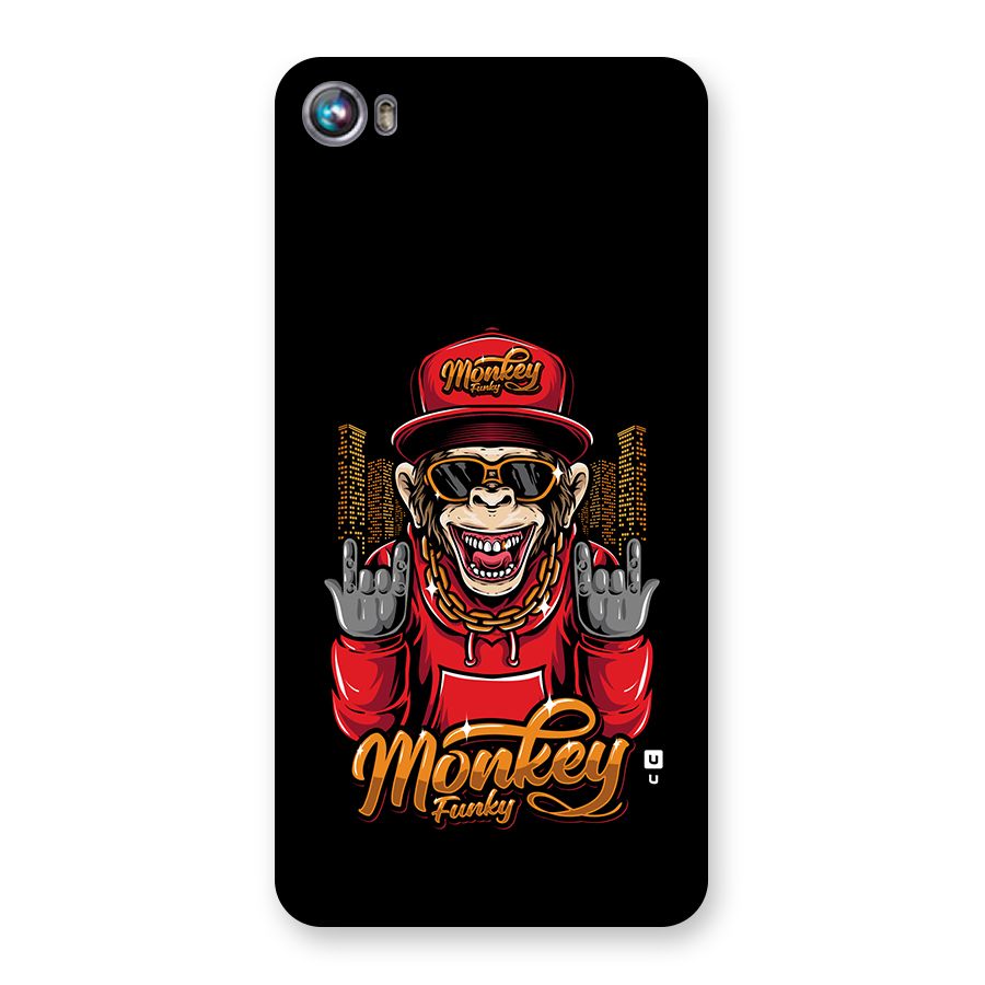Hunky Funky Monkey Back Case for Canvas Fire 4 (A107)
