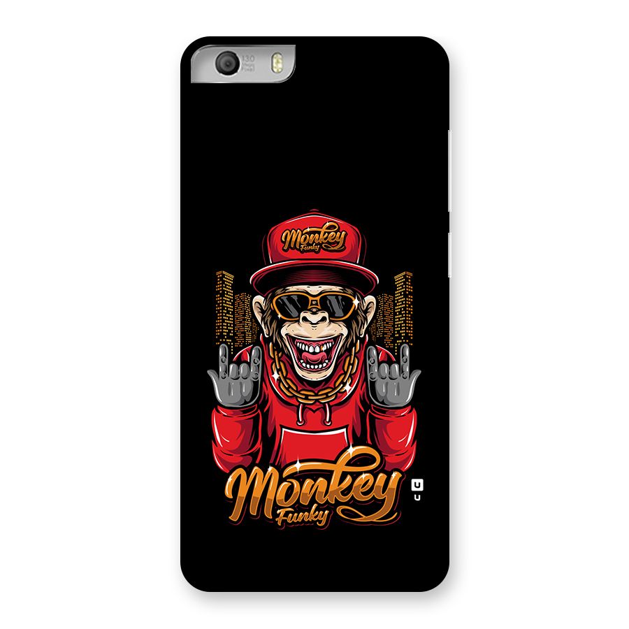 Hunky Funky Monkey Back Case for Canvas Knight 2