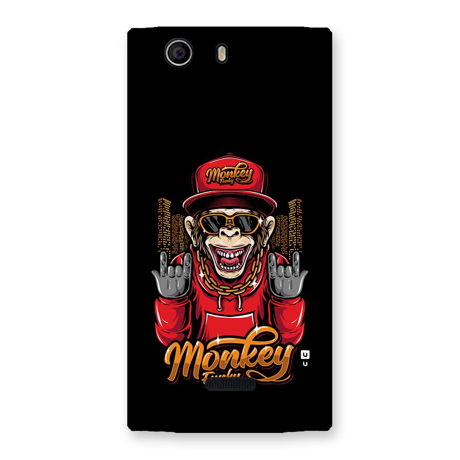 Hunky Funky Monkey Back Case for Canvas Nitro 2 E311