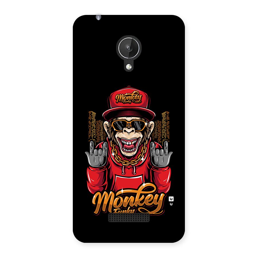 Hunky Funky Monkey Back Case for Canvas Spark Q380
