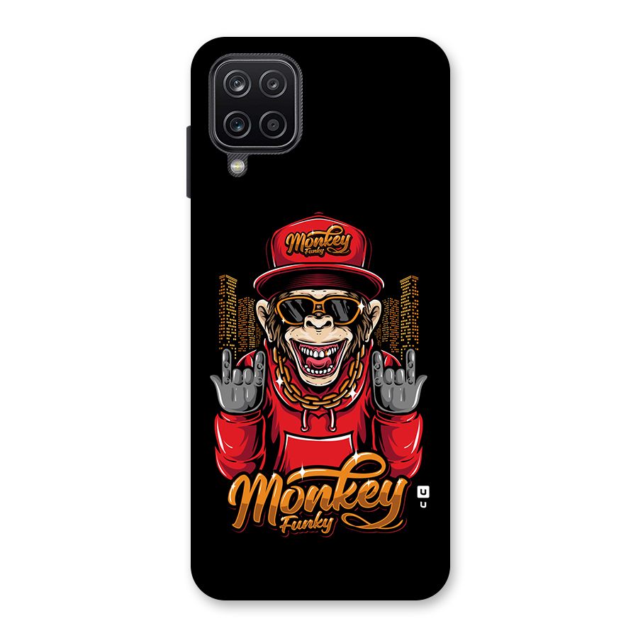 Hunky Funky Monkey Back Case for Galaxy A12