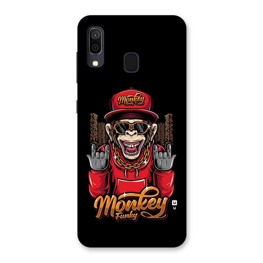 Hunky Funky Monkey Back Case for Galaxy A30