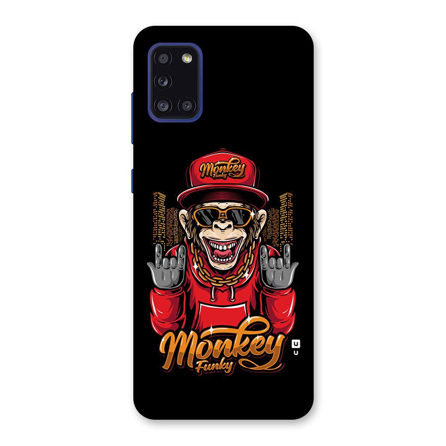 Hunky Funky Monkey Back Case for Galaxy A31