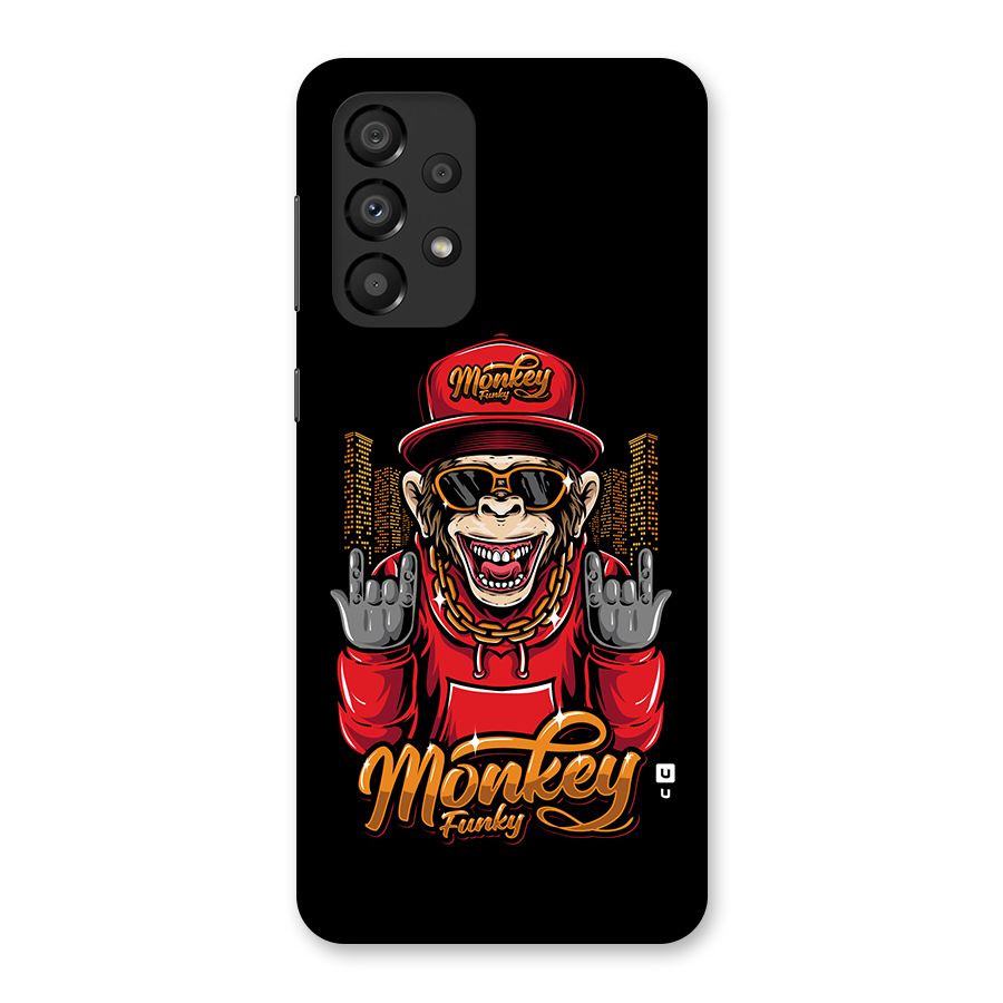 Hunky Funky Monkey Back Case for Galaxy A33 5G