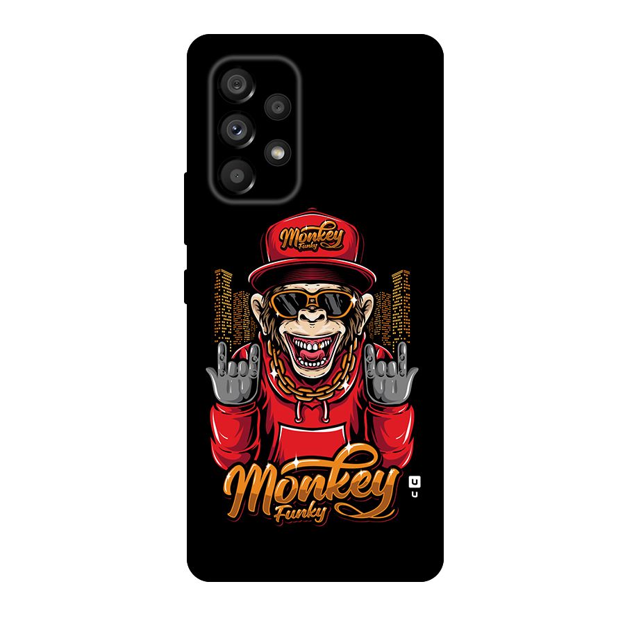 Hunky Funky Monkey Back Case for Galaxy A53 5G