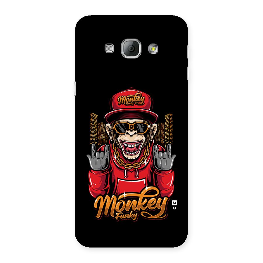 Hunky Funky Monkey Back Case for Galaxy A8