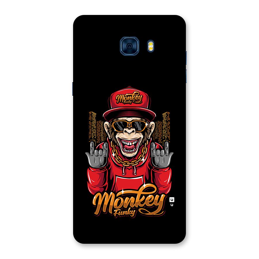 Hunky Funky Monkey Back Case for Galaxy C7 Pro