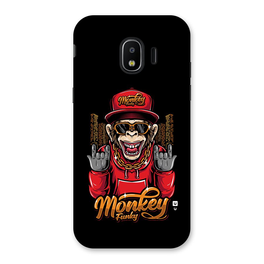 Hunky Funky Monkey Back Case for Galaxy J2 Pro 2018