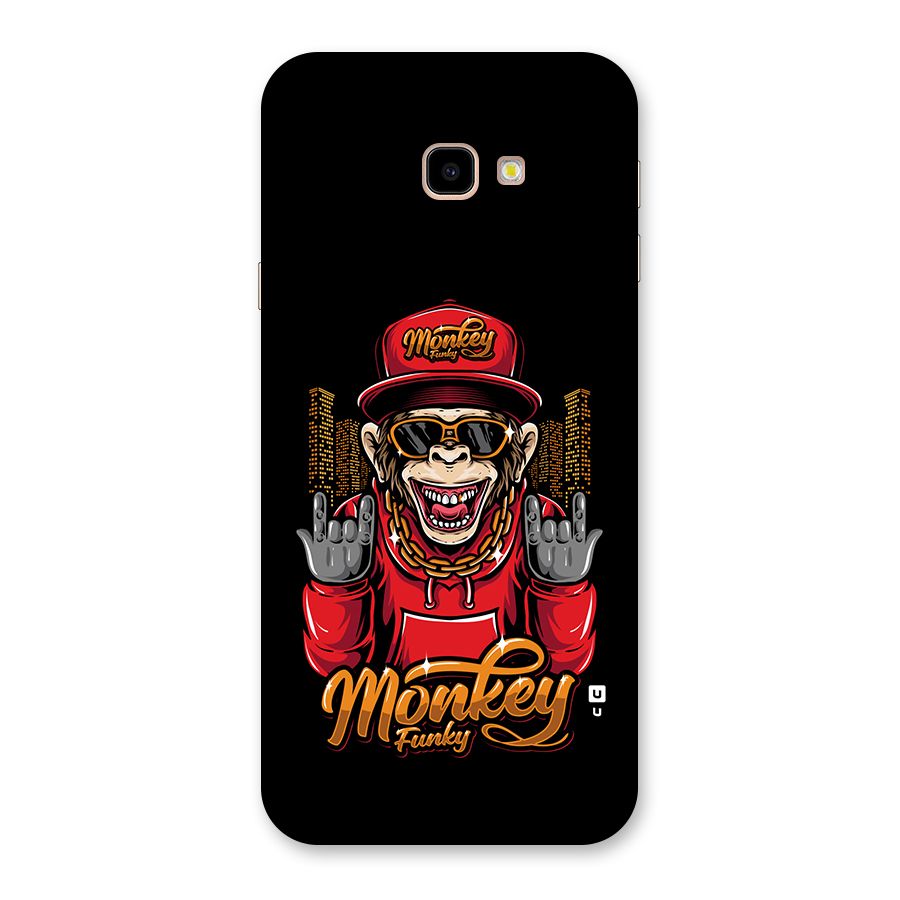 Hunky Funky Monkey Back Case for Galaxy J4 Plus