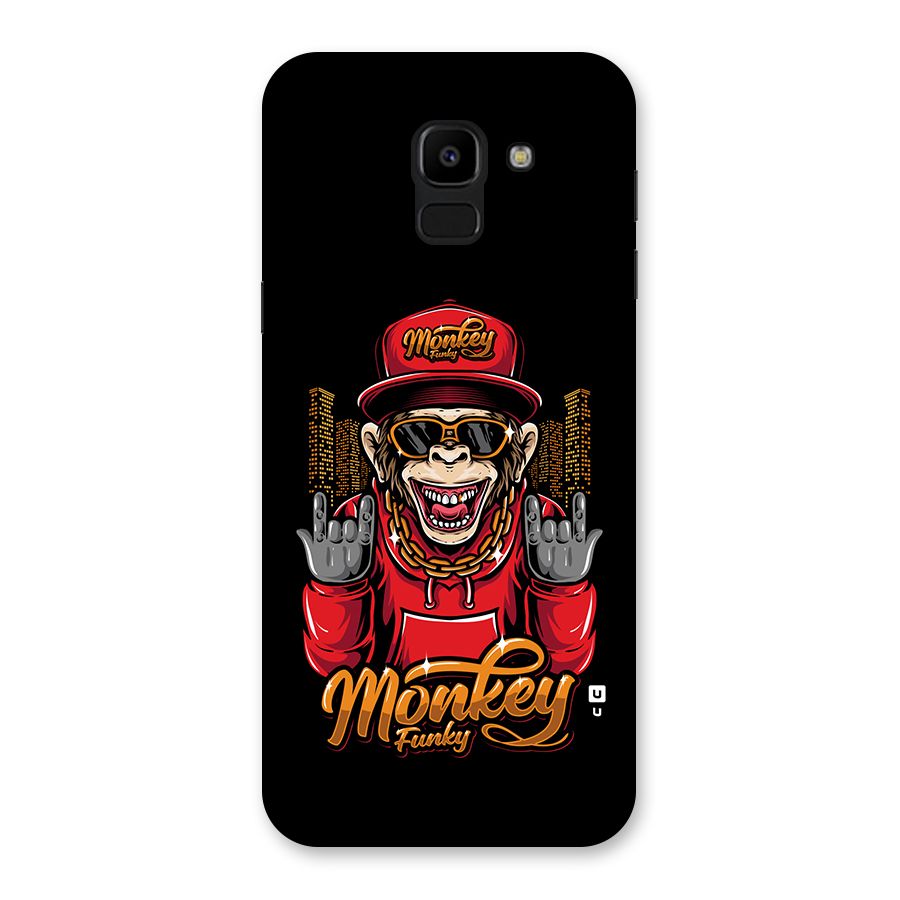 Hunky Funky Monkey Back Case for Galaxy J6