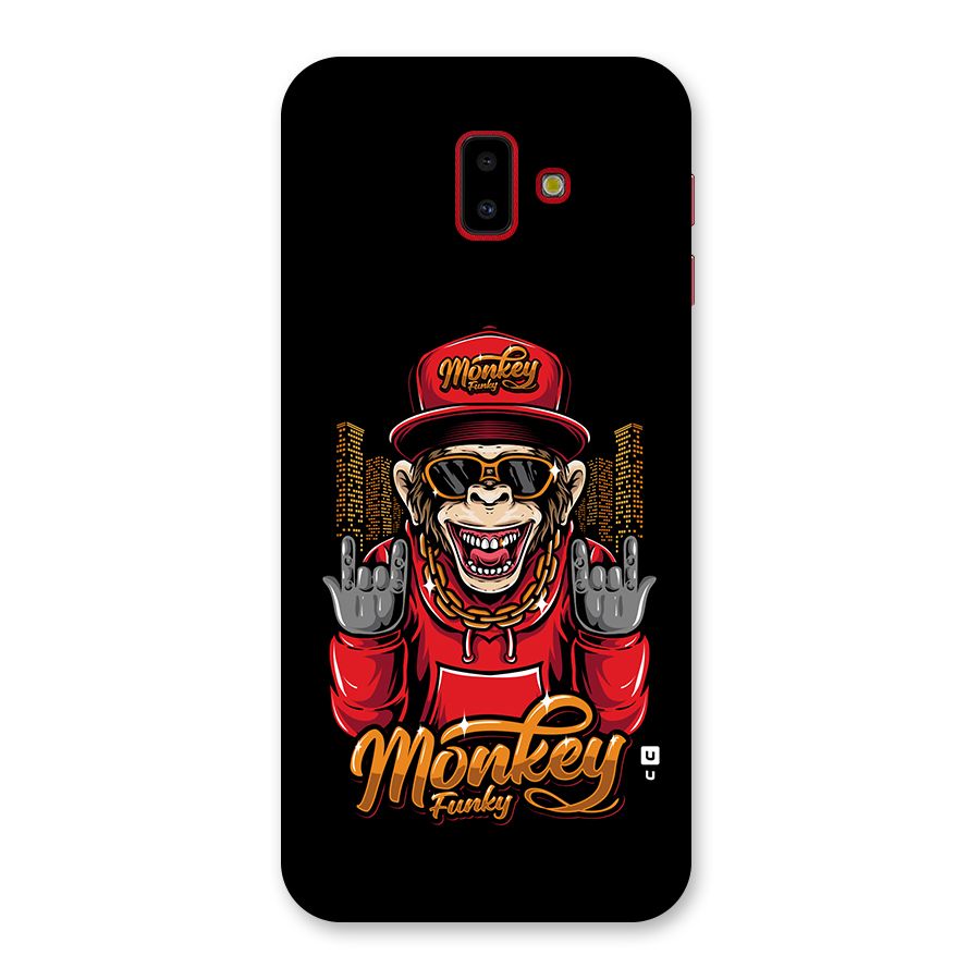 Hunky Funky Monkey Back Case for Galaxy J6 Plus
