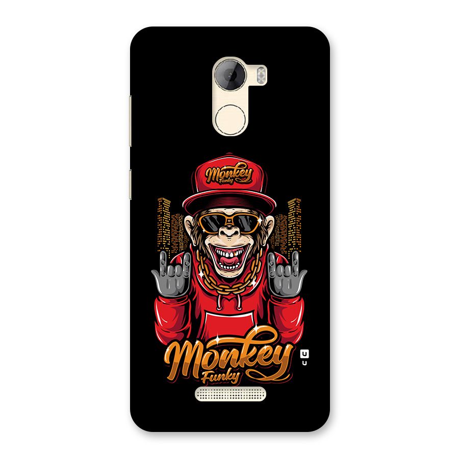 Hunky Funky Monkey Back Case for Gionee A1 LIte