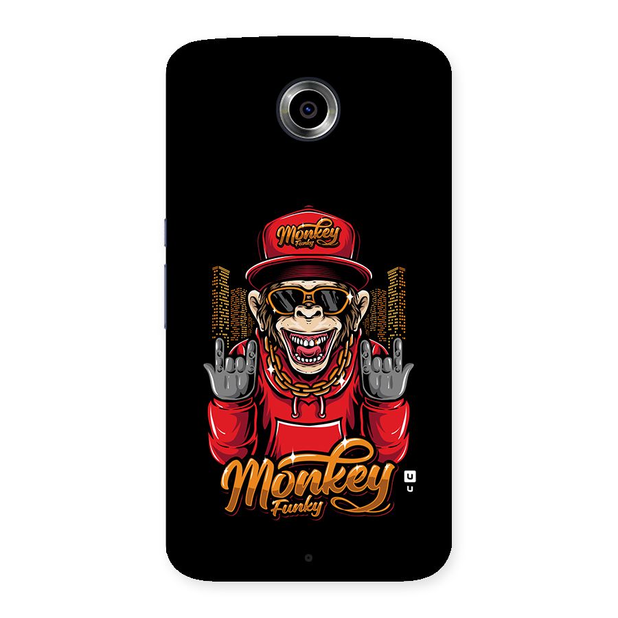 Hunky Funky Monkey Back Case for Google Nexus 6