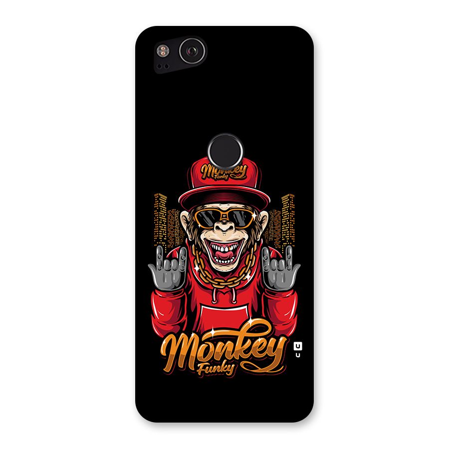 Hunky Funky Monkey Back Case for Google Pixel 2
