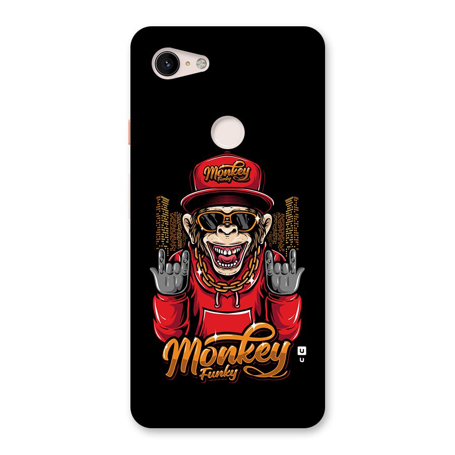 Hunky Funky Monkey Back Case for Google Pixel 3 XL