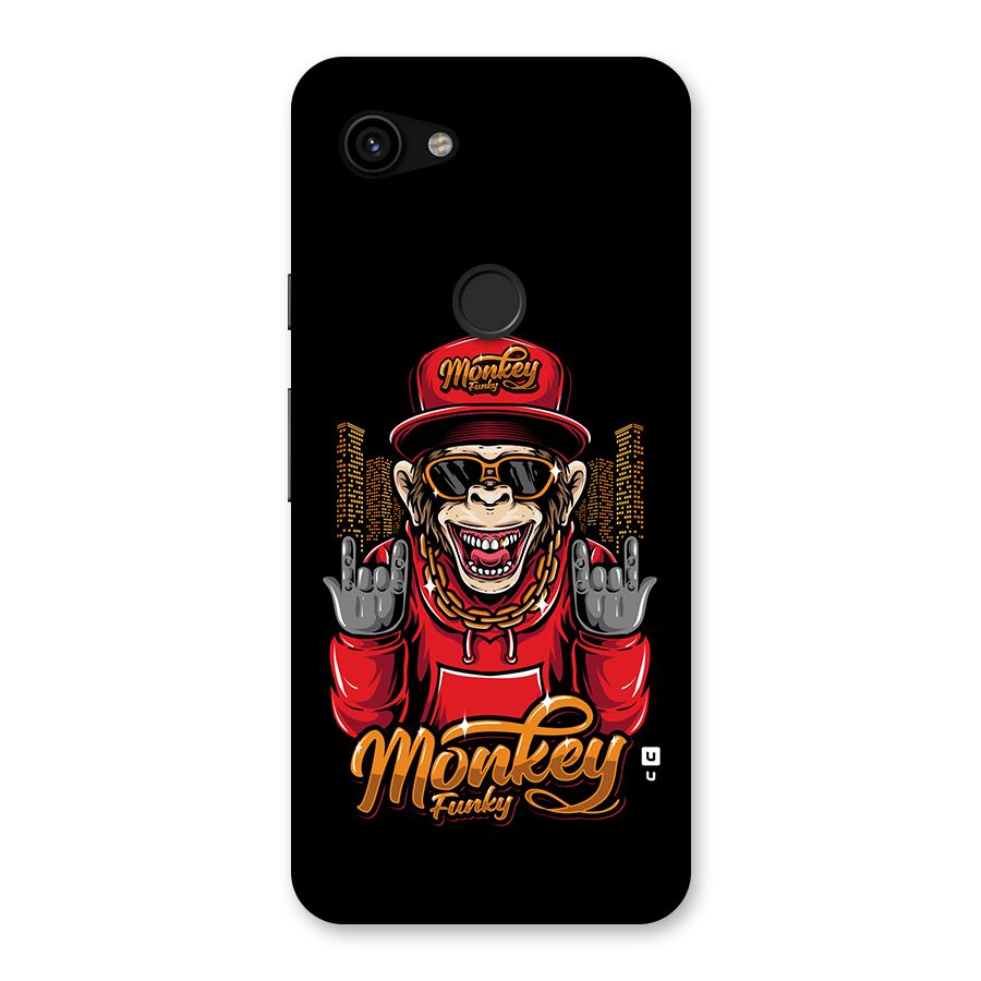 Hunky Funky Monkey Back Case for Google Pixel 3a