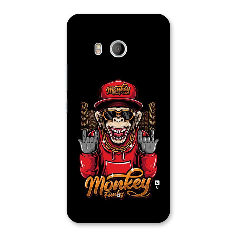 Hunky Funky Monkey Back Case for HTC U11