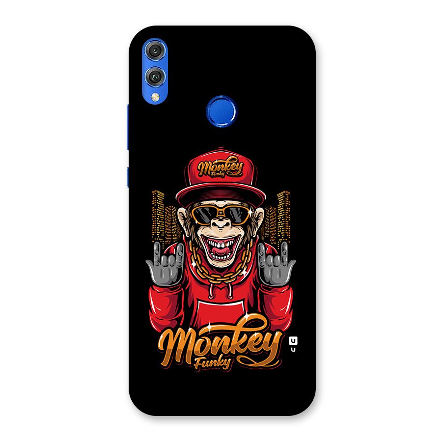 Hunky Funky Monkey Back Case for Honor 8X