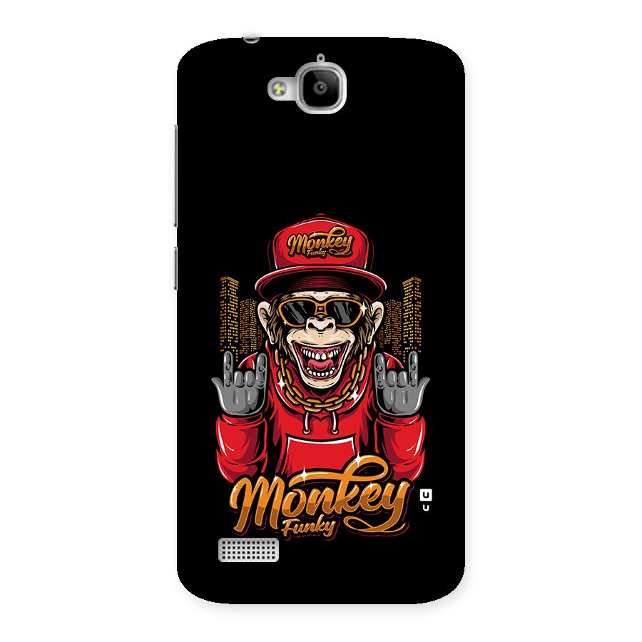 Hunky Funky Monkey Back Case for Honor Holly