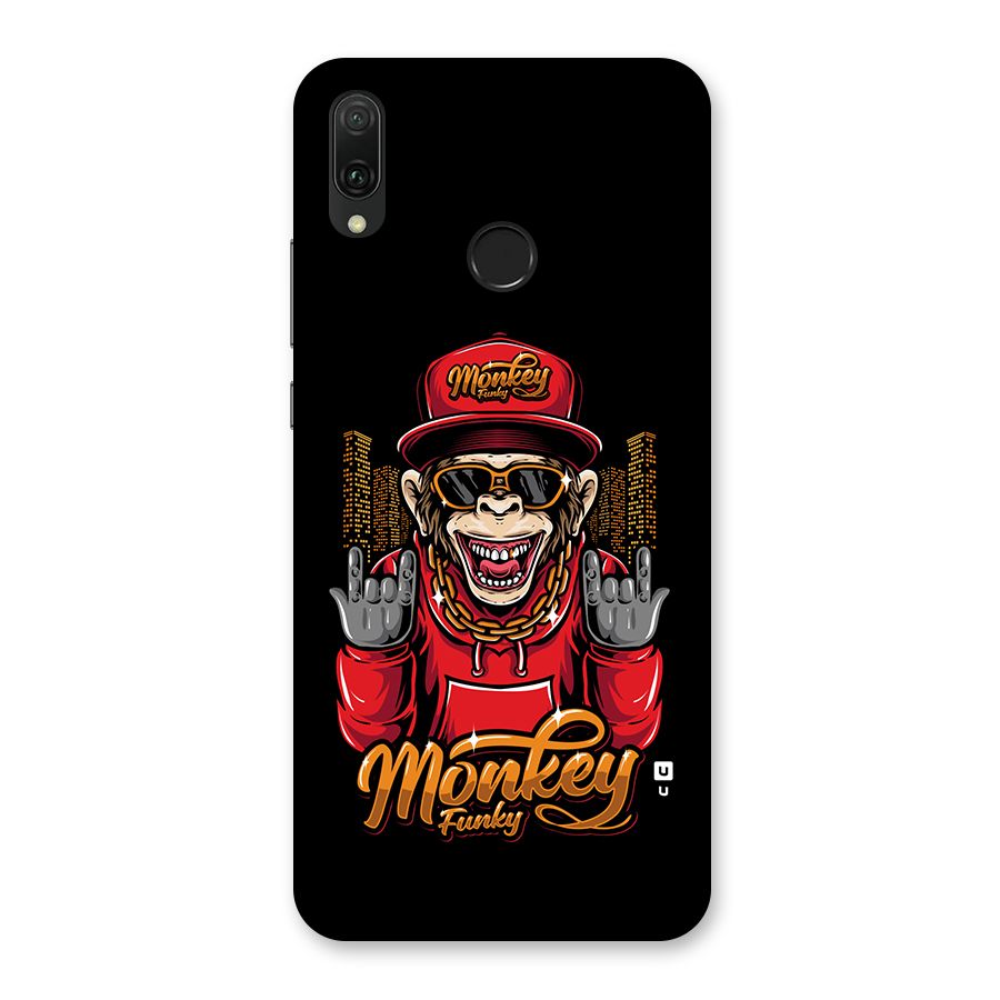 Hunky Funky Monkey Back Case for Huawei Y9 (2019)