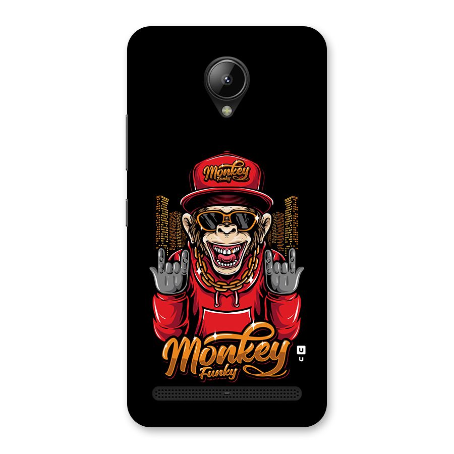 Hunky Funky Monkey Back Case for Lenovo C2