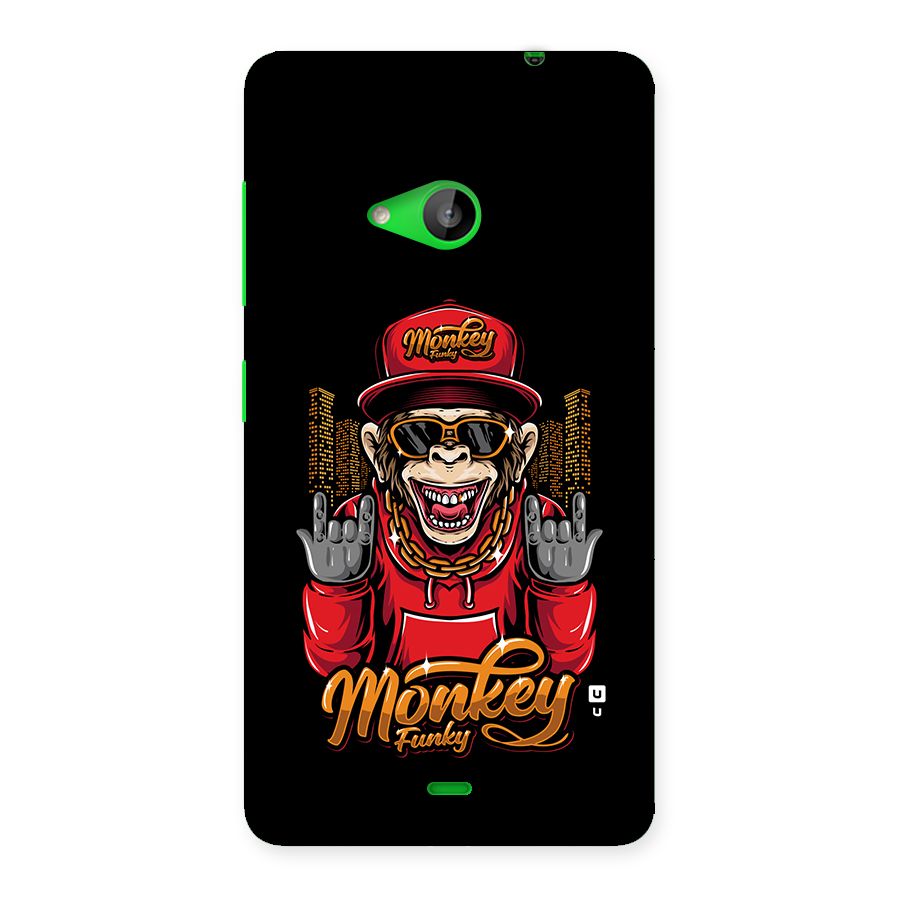 Hunky Funky Monkey Back Case for Lumia 535