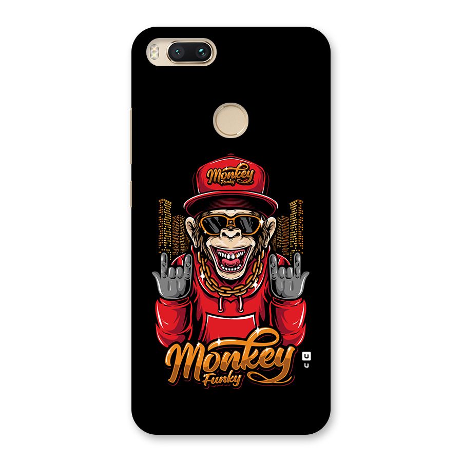 Hunky Funky Monkey Back Case for Mi A1