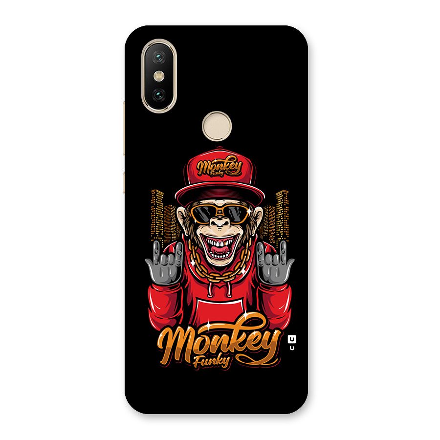 Hunky Funky Monkey Back Case for Mi A2