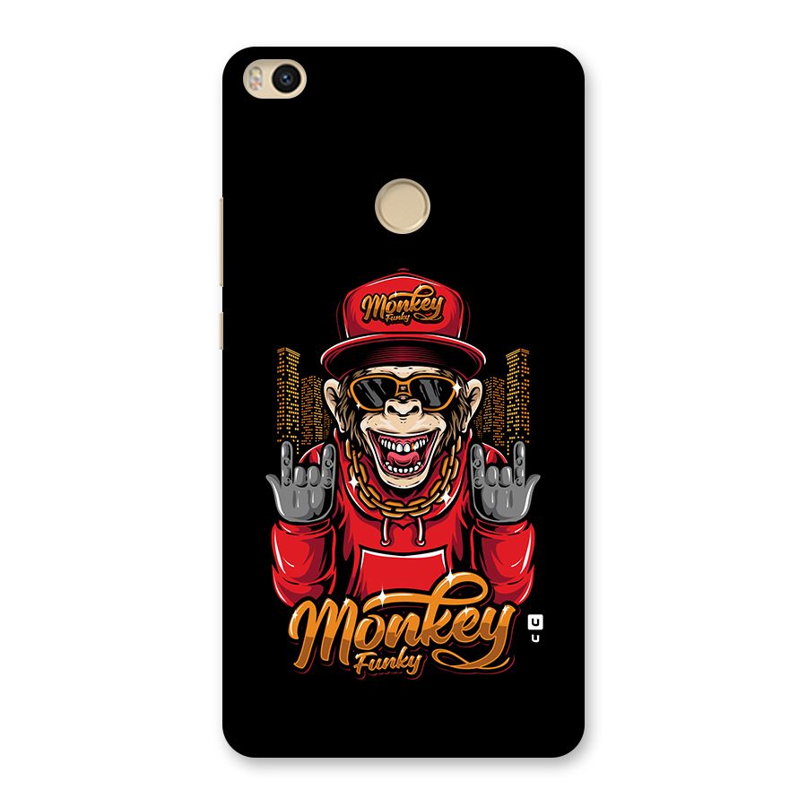 Hunky Funky Monkey Back Case for Mi Max 2