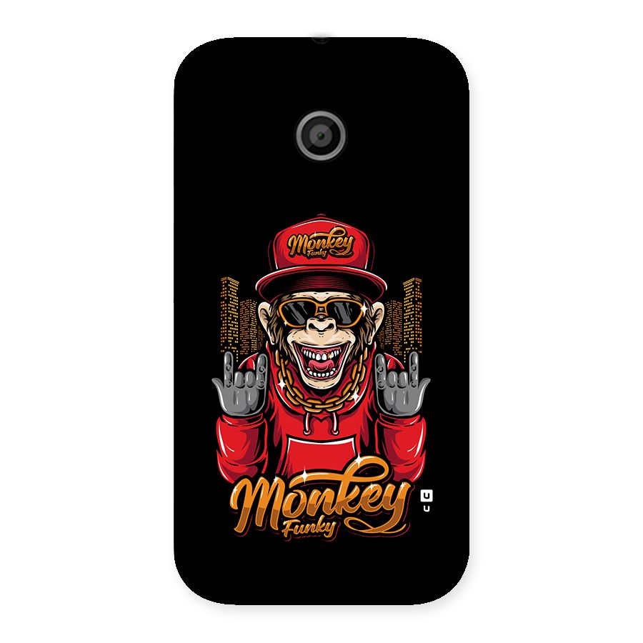 Hunky Funky Monkey Back Case for Moto E