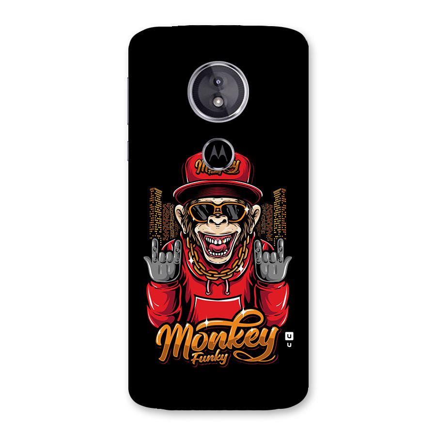Hunky Funky Monkey Back Case for Moto E5