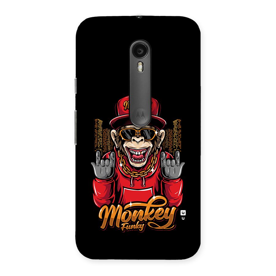 Hunky Funky Monkey Back Case for Moto G3