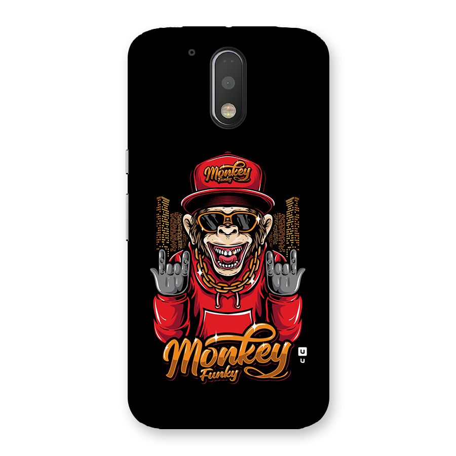 Hunky Funky Monkey Back Case for Moto G4
