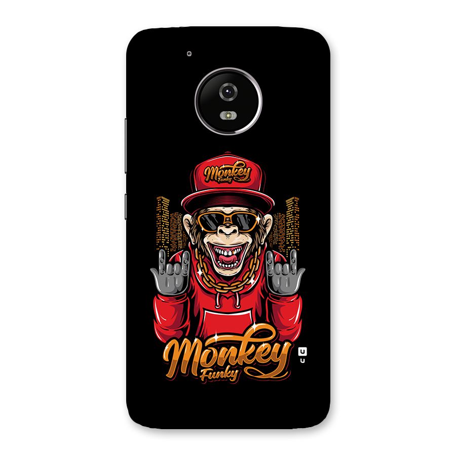 Hunky Funky Monkey Back Case for Moto G5