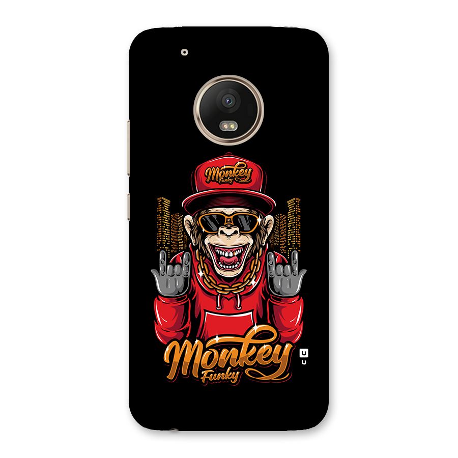 Hunky Funky Monkey Back Case for Moto G5 Plus