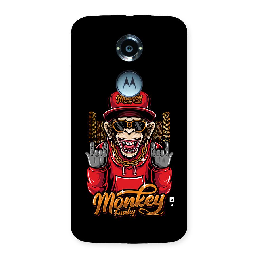 Hunky Funky Monkey Back Case for Moto X2