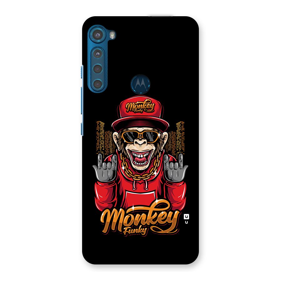 Hunky Funky Monkey Back Case for Motorola One Fusion Plus