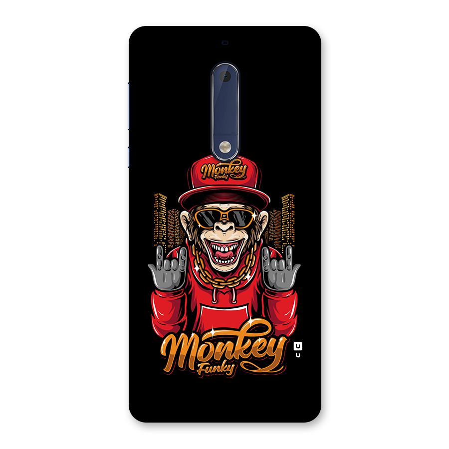 Hunky Funky Monkey Back Case for Nokia 5