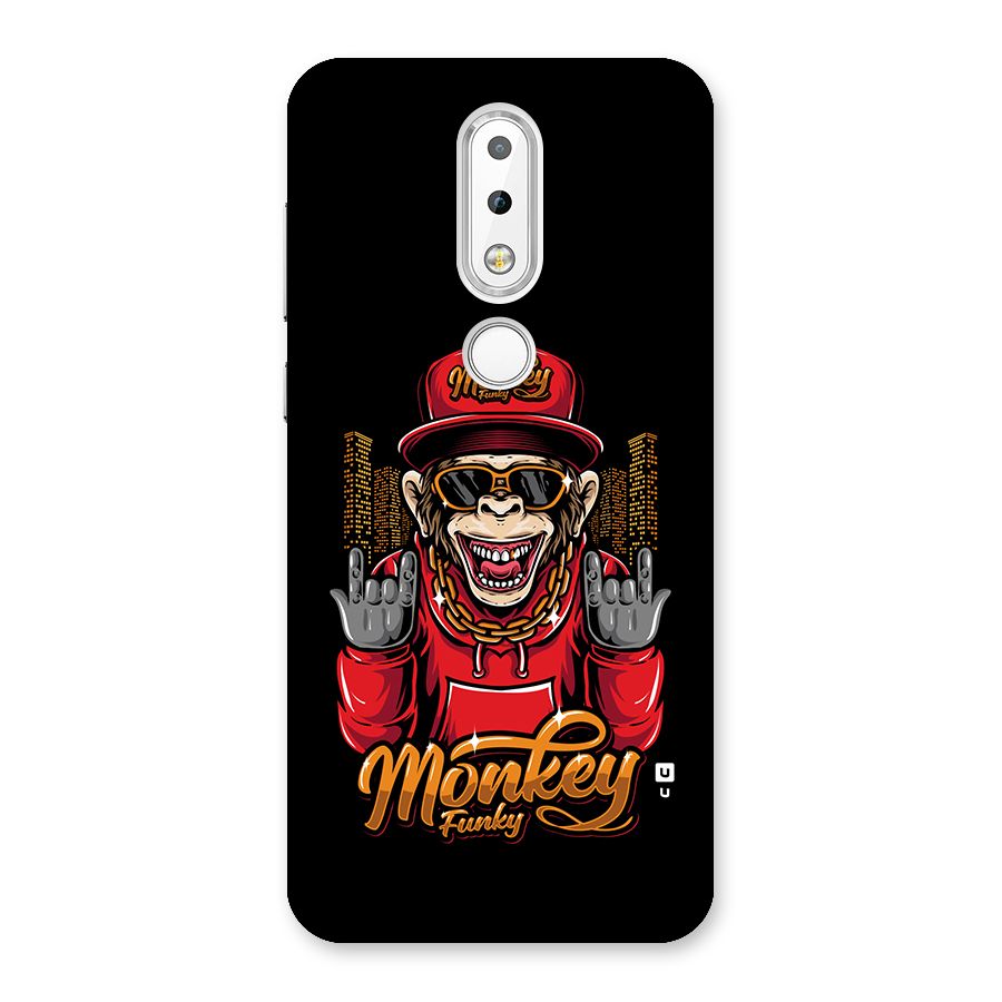 Hunky Funky Monkey Back Case for Nokia 6.1 Plus