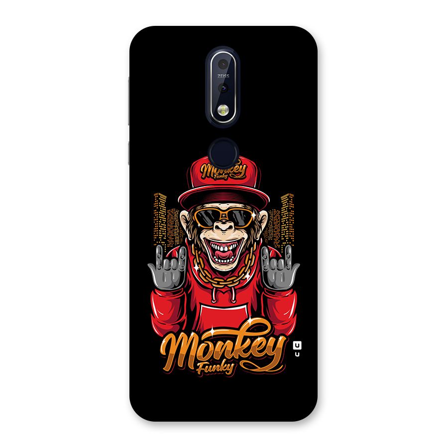 Hunky Funky Monkey Back Case for Nokia 7.1