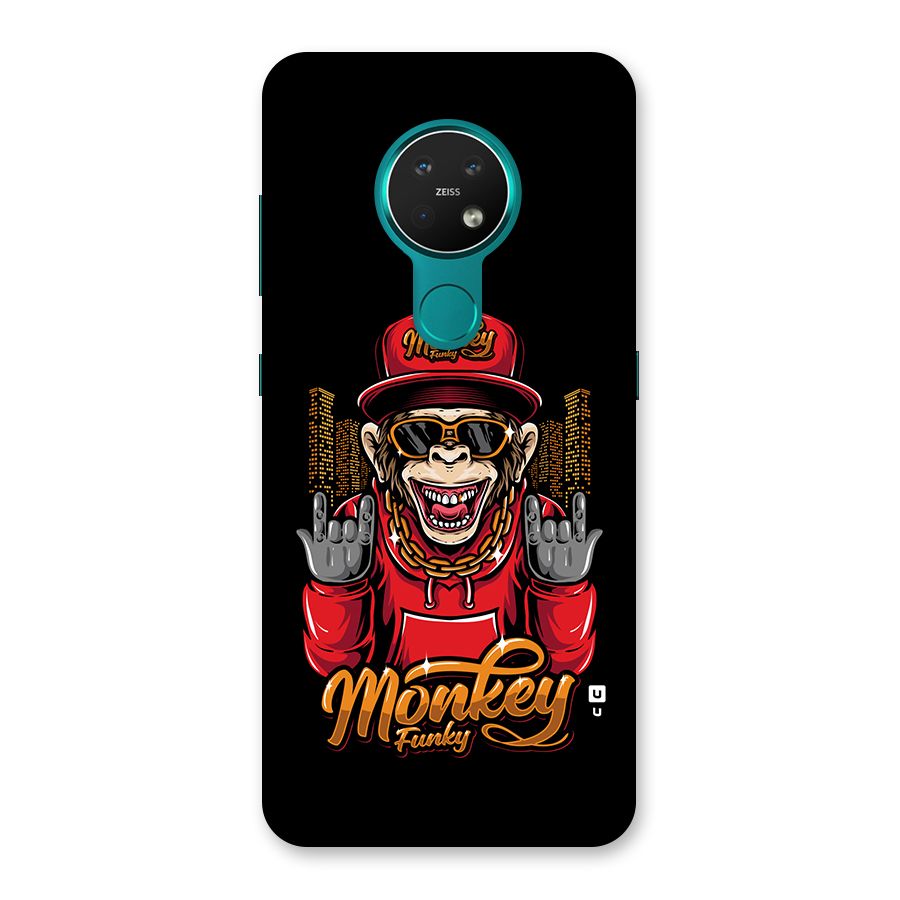 Hunky Funky Monkey Back Case for Nokia 7.2