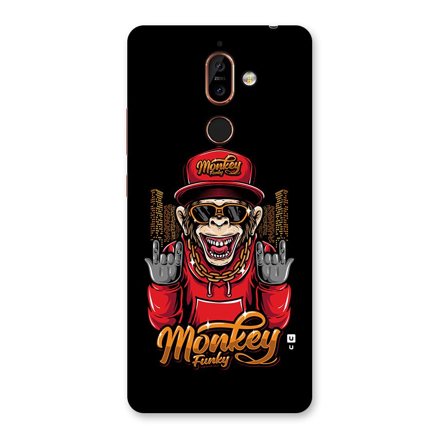 Hunky Funky Monkey Back Case for Nokia 7 Plus