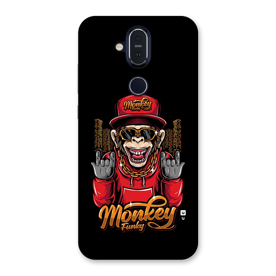 Hunky Funky Monkey Back Case for Nokia 8.1