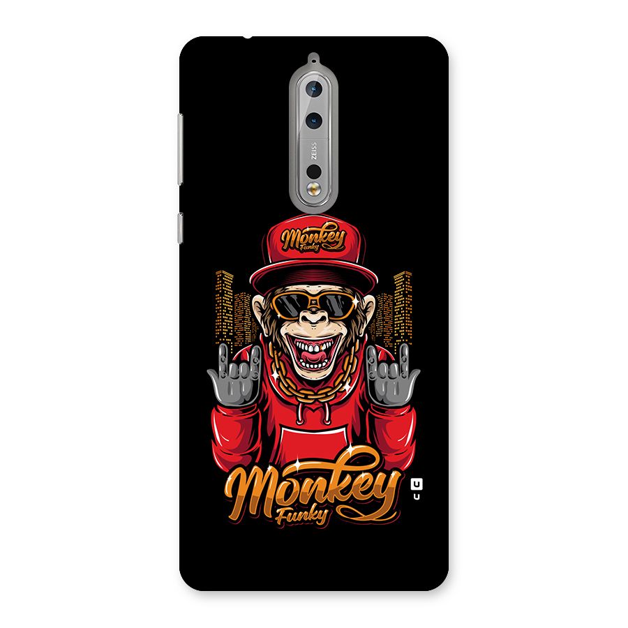 Hunky Funky Monkey Back Case for Nokia 8
